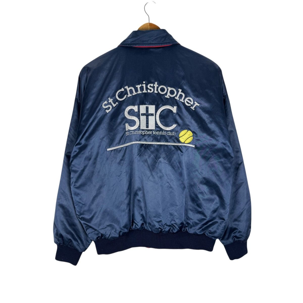 Vintage ⚡️ST CHRISTOPHER TENNIS CLUB REVERSIBLE JACKET Size US M / EU 48-50 / 2 - 5 Thumbnail
