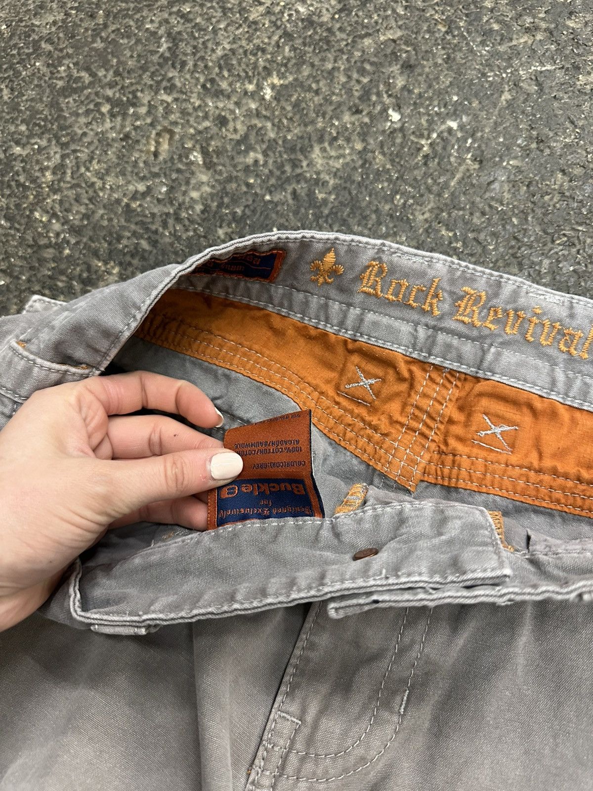 Rock Revival × Vintage Y2K rock revival cargo shorts Size US 32 / EU 48 - 9 Thumbnail