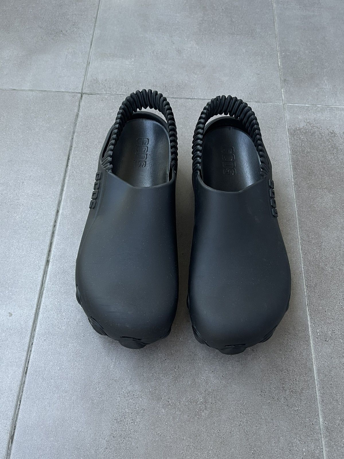 GCDS !DS! SS22 GCDS IBEX Black Clogs Size US 9.5 / EU 42-43 - 8 Thumbnail