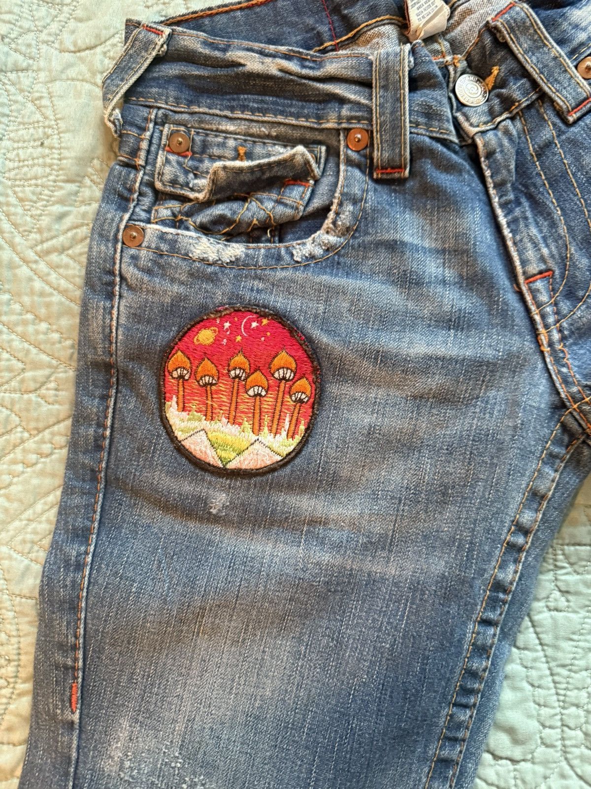 True Religion Custom True Religion Jeans Size 28" / US 6 / IT 42 - 12 Thumbnail
