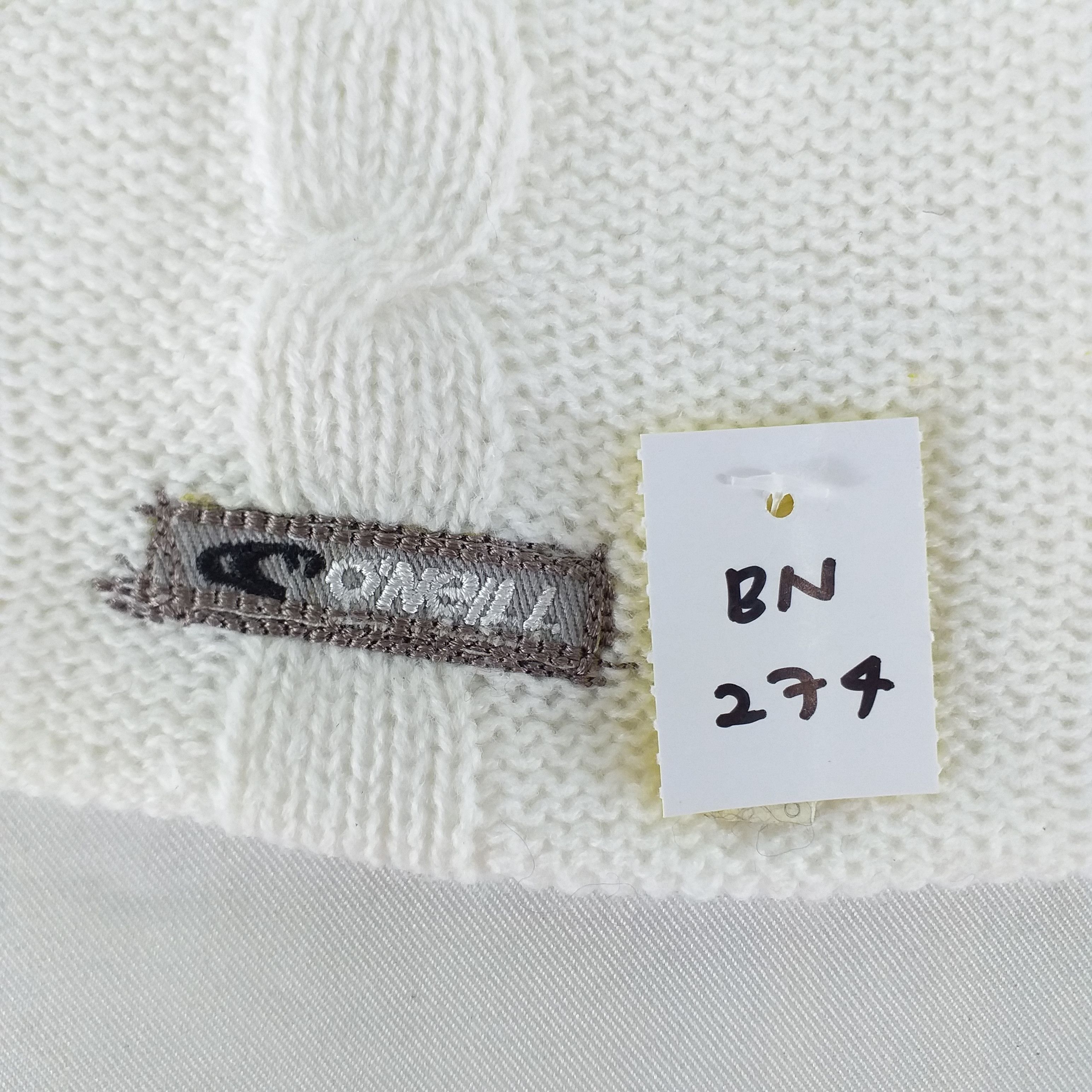O'Neill Oneill White Plain Snow Cap Hat Beanie -BN274 Size ONE SIZE - 5 Thumbnail