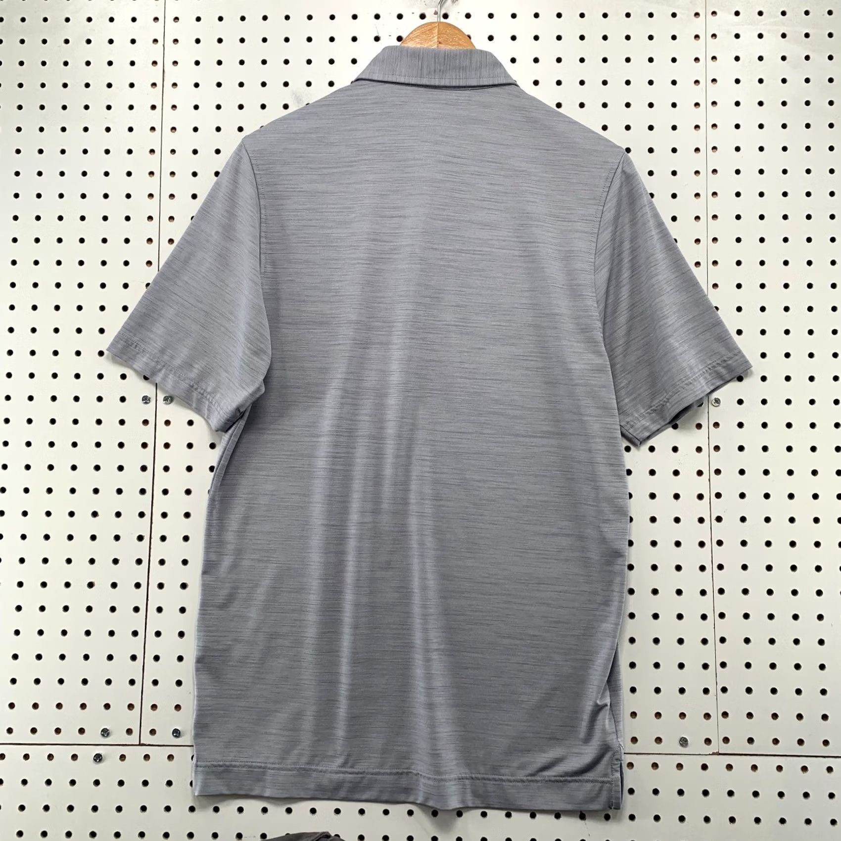 Vintage USAG Polo Shirt Mens S Gray Short Sleeve Active Preppy Golf Size US S / EU 44-46 / 1 - 2 Thumbnail