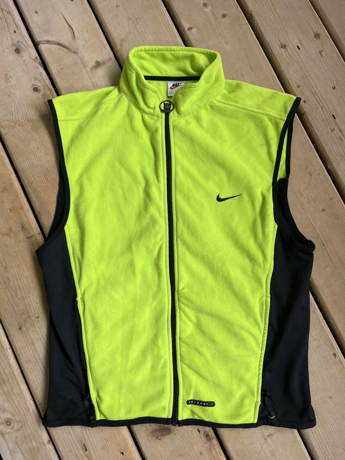 Nike 90s NIKE VINTAGE ZIP UP VEST Size US XL / EU 56 / 4 - 6 Thumbnail