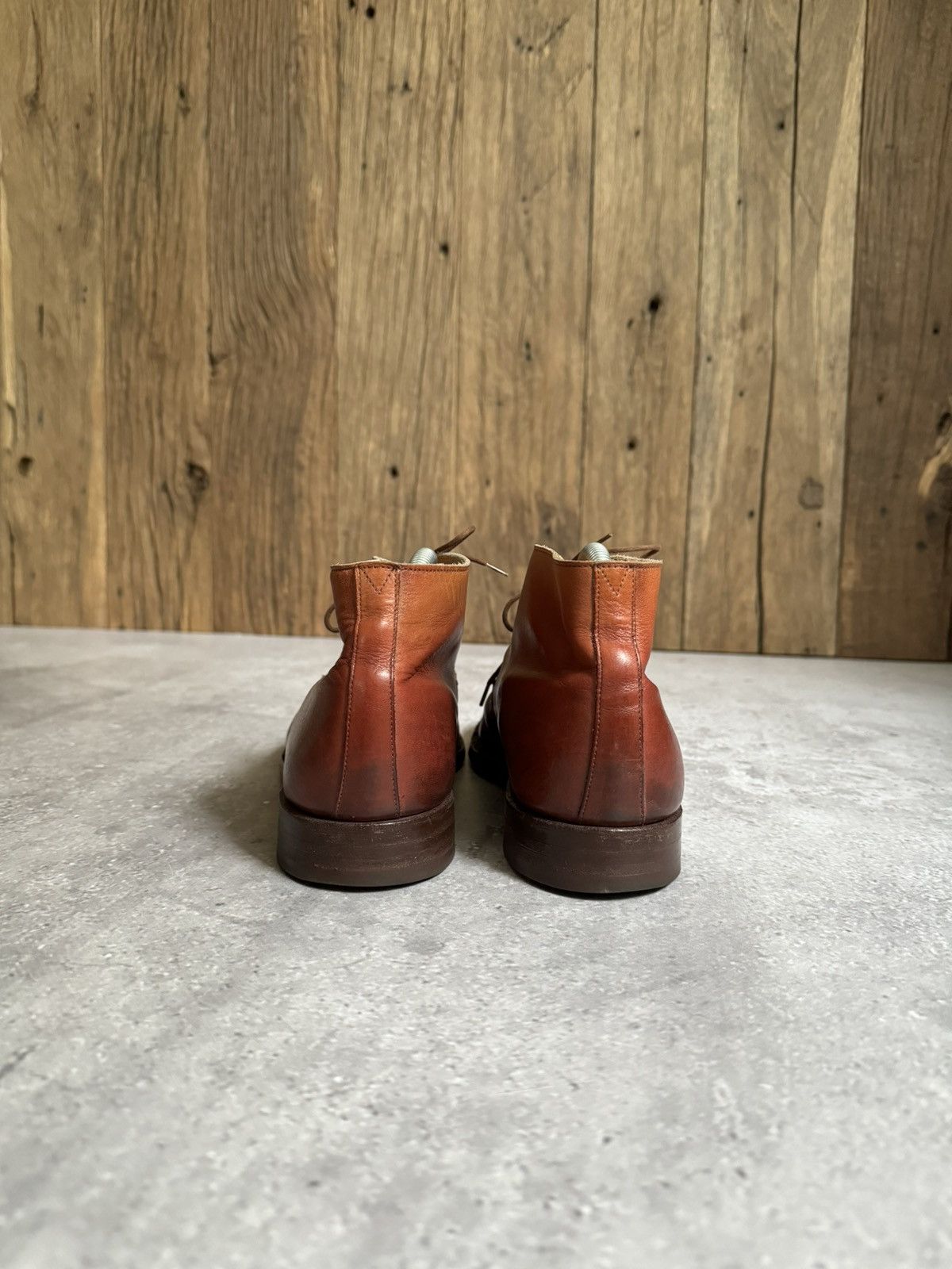 Crockett & Jones Crockett & Jones Chiltern Burgundy Lace Up Boots Size US 8.5 / EU 41-42 - 7 Thumbnail
