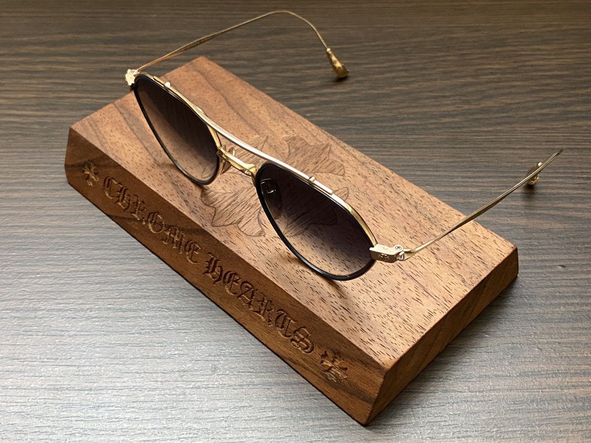 Chrome Hearts BONE PRONE II Chrome Hearts Sunglasses Size ONE SIZE - 4 Thumbnail