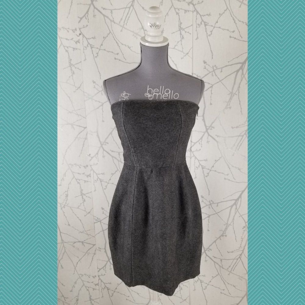 Stella McCartney Stella McCartney Wool Silk Cashmere Knit Strapless Dress Size M / US 6-8 / IT 42-44 - 1 Thumbnail