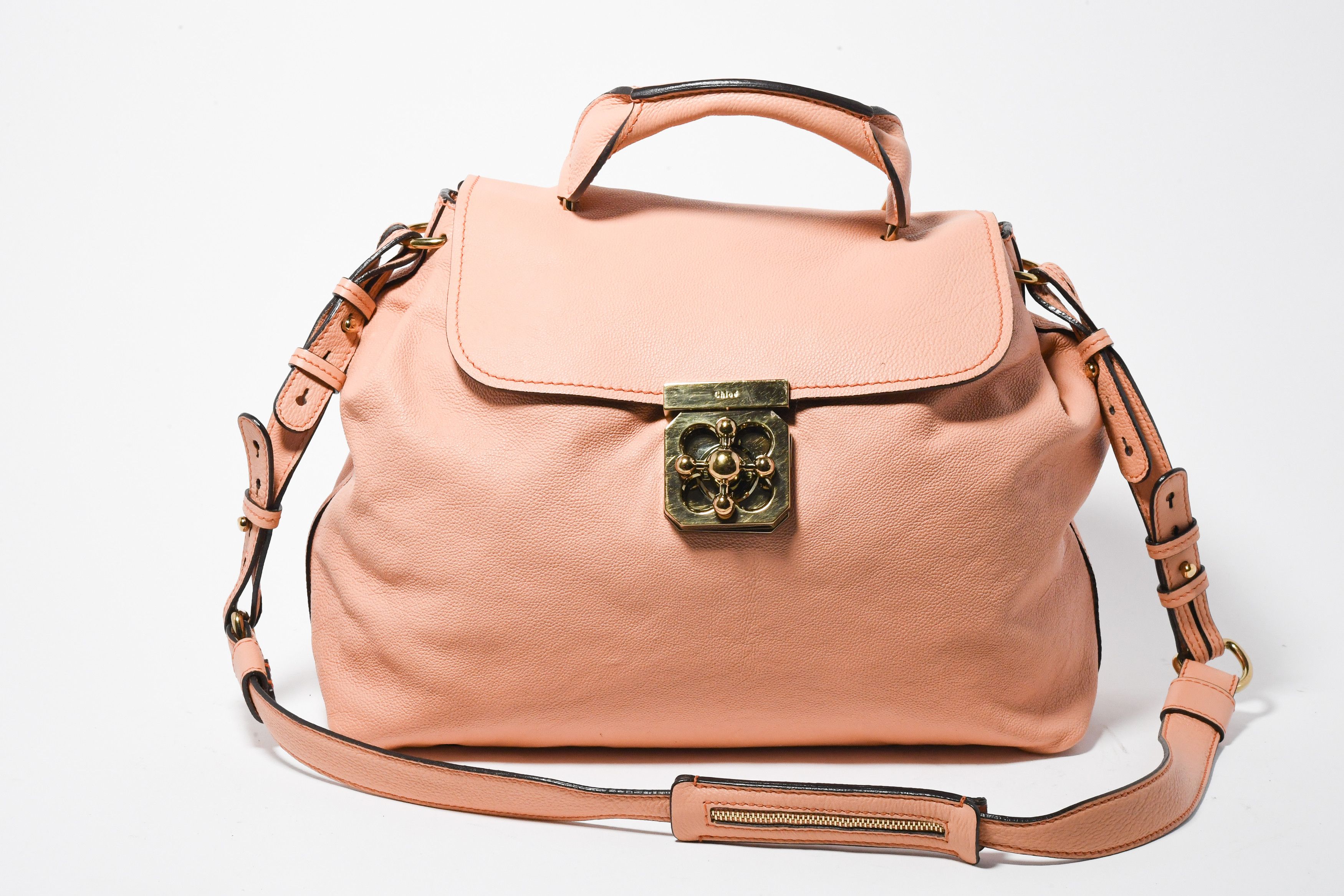 Chloe Bianca Large Leather Shoulder Bag