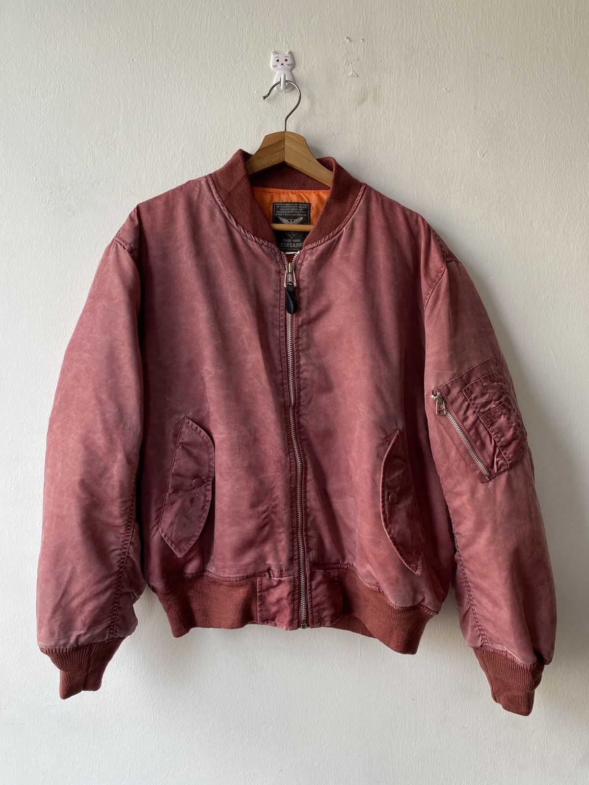 Japanese Brand 2000s - Corsaire Japan Military Bomber Jacket Size US XL / EU 56 / 4 - 3 Thumbnail