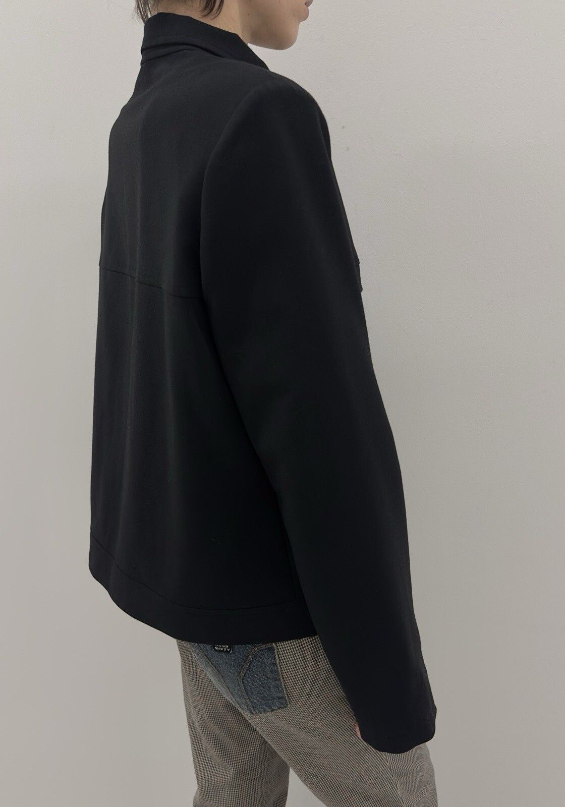 Paco Rabanne DDP Paco Rabanne Wool Blend Blazer Jacket Black Size 42 Size M / US 6-8 / IT 42-44 - 5 Thumbnail