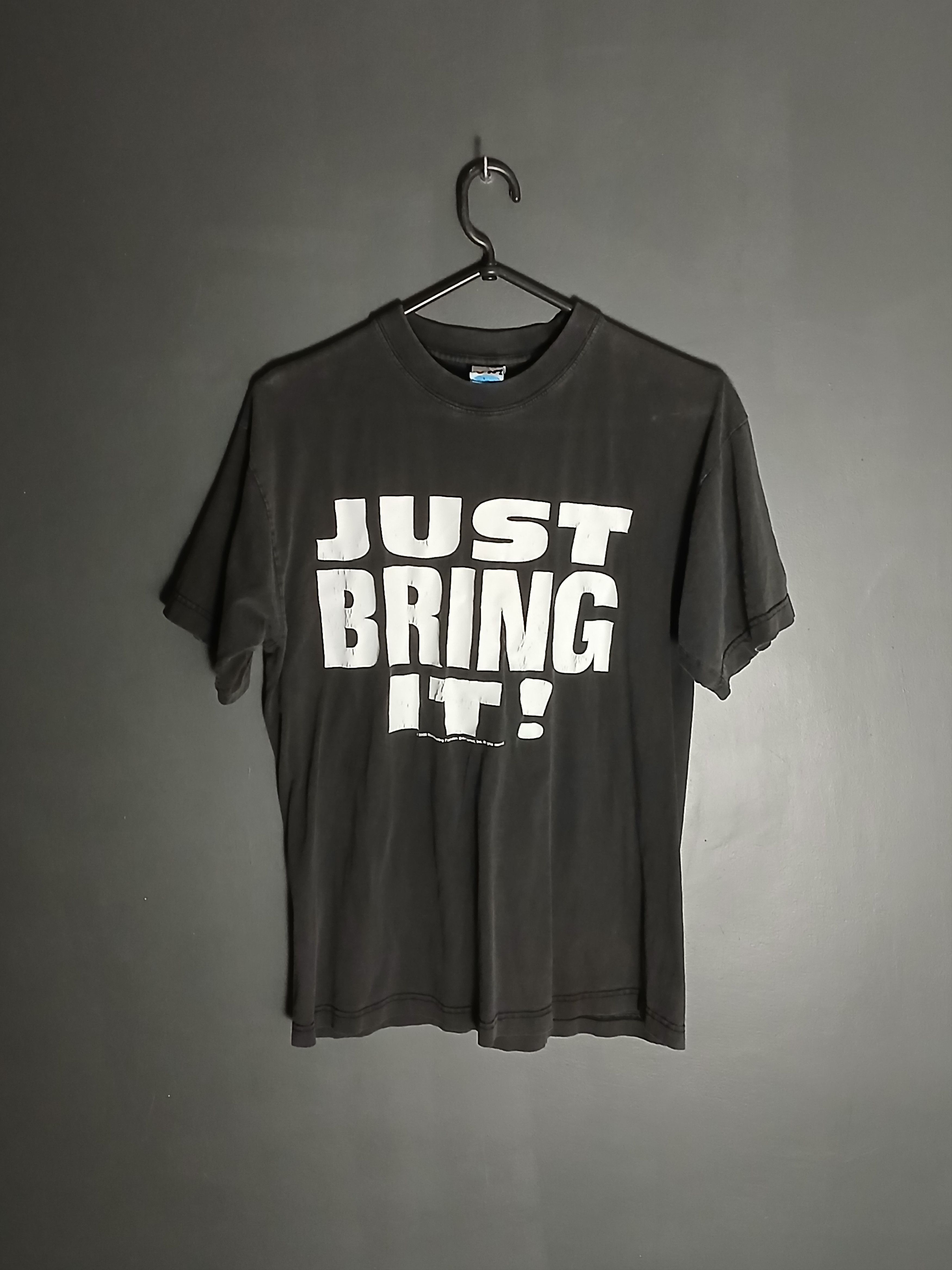 Vintage × WWE × WWF Vintage 2000 The Rock Just Bring It! Wrestling T-Shirt Size US M / EU 48-50 / 2 - 1 Thumbnail