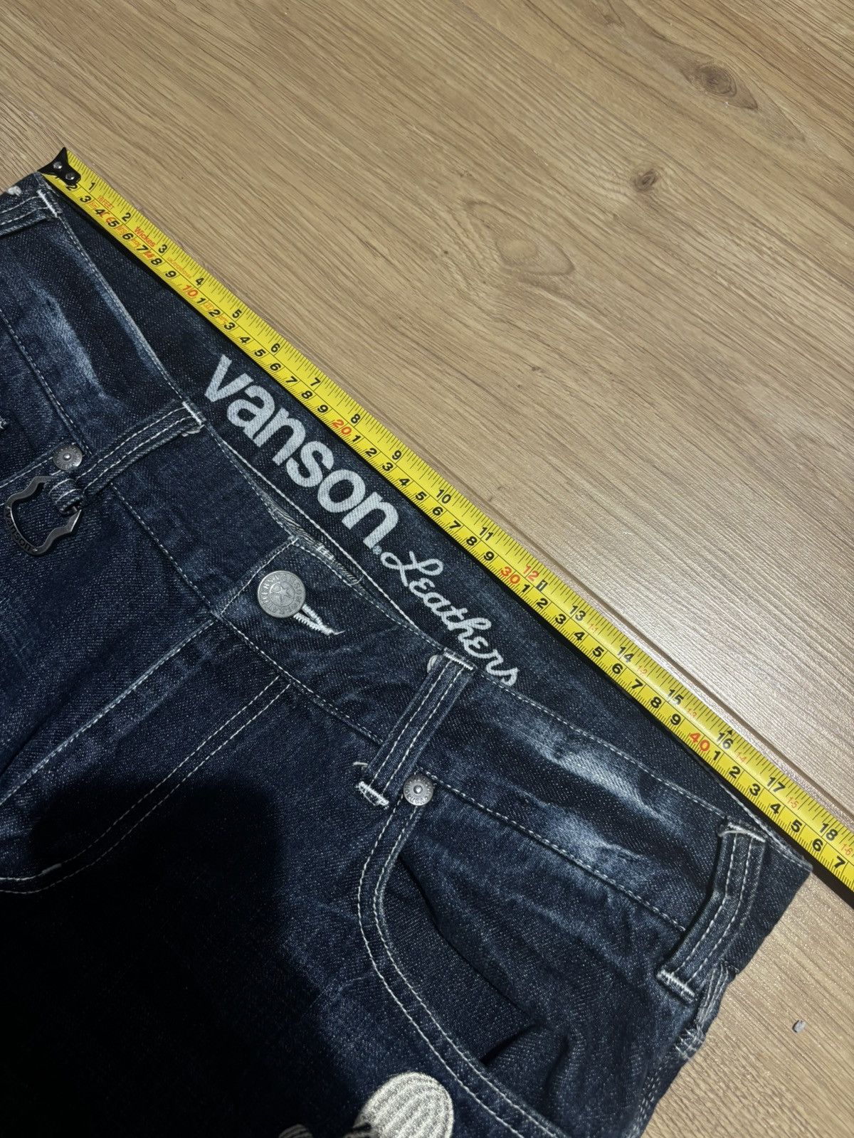 Vanson Leathers Vanson denim jeans Size US 34 / EU 50 - 8 Thumbnail