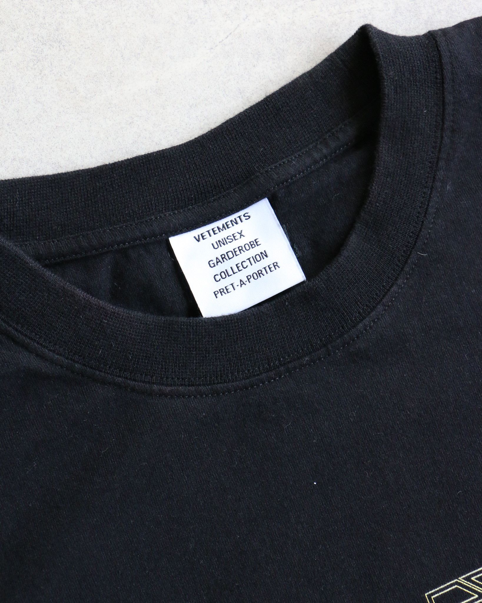 Vetements Vetements Life After Death Tee Black Size US M / EU 48-50 / 2 - 3 Thumbnail