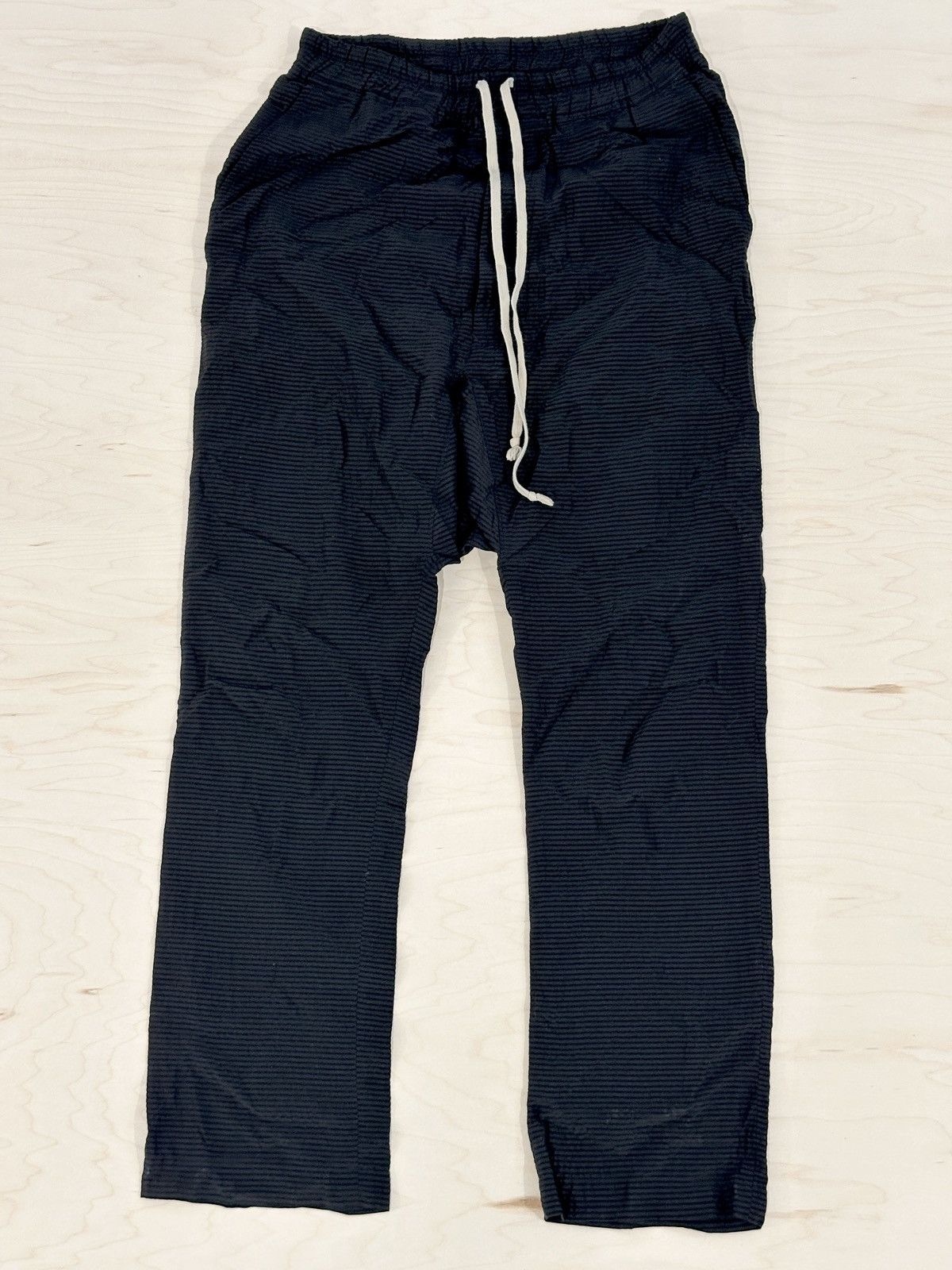 Rick Owens Rick Owens Naska S/S12 Silk/Cotton drop crotch Pant Size US 38 / EU 54 - 1 Thumbnail