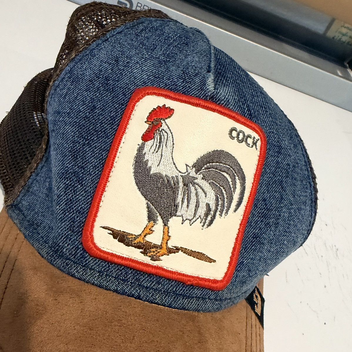 Goorin Bros. Goorin Bros Cock Hat mesh patch snapback farm animals Size ONE SIZE - 2 Thumbnail