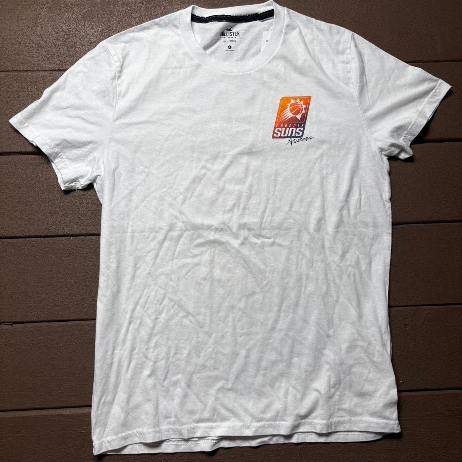 Hollister Hollister White Phoenix Suns NBA Shirt Size US L / EU 52-54 / 3 - 2 Thumbnail