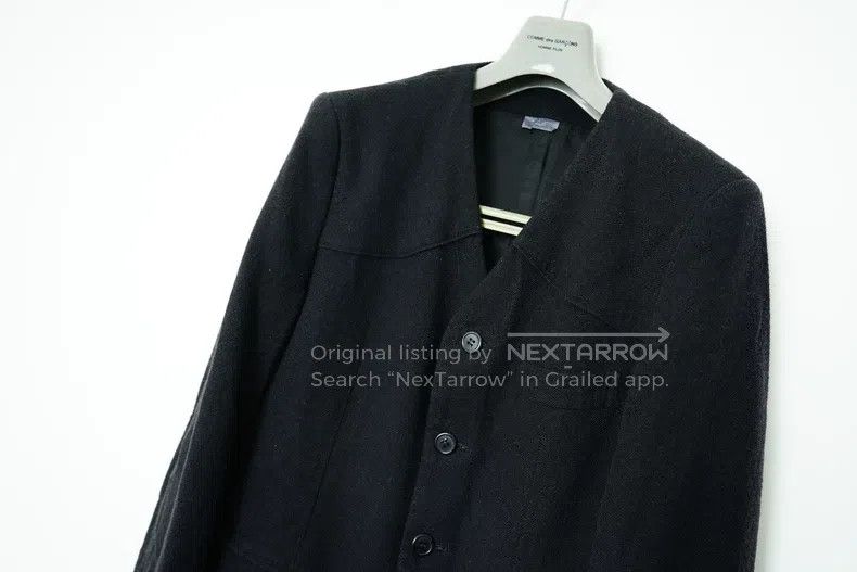 Comme des Garcons Comme Des Garcons Wool Collarless Jacket Size US S / EU 44-46 / 1 - 3 Thumbnail
