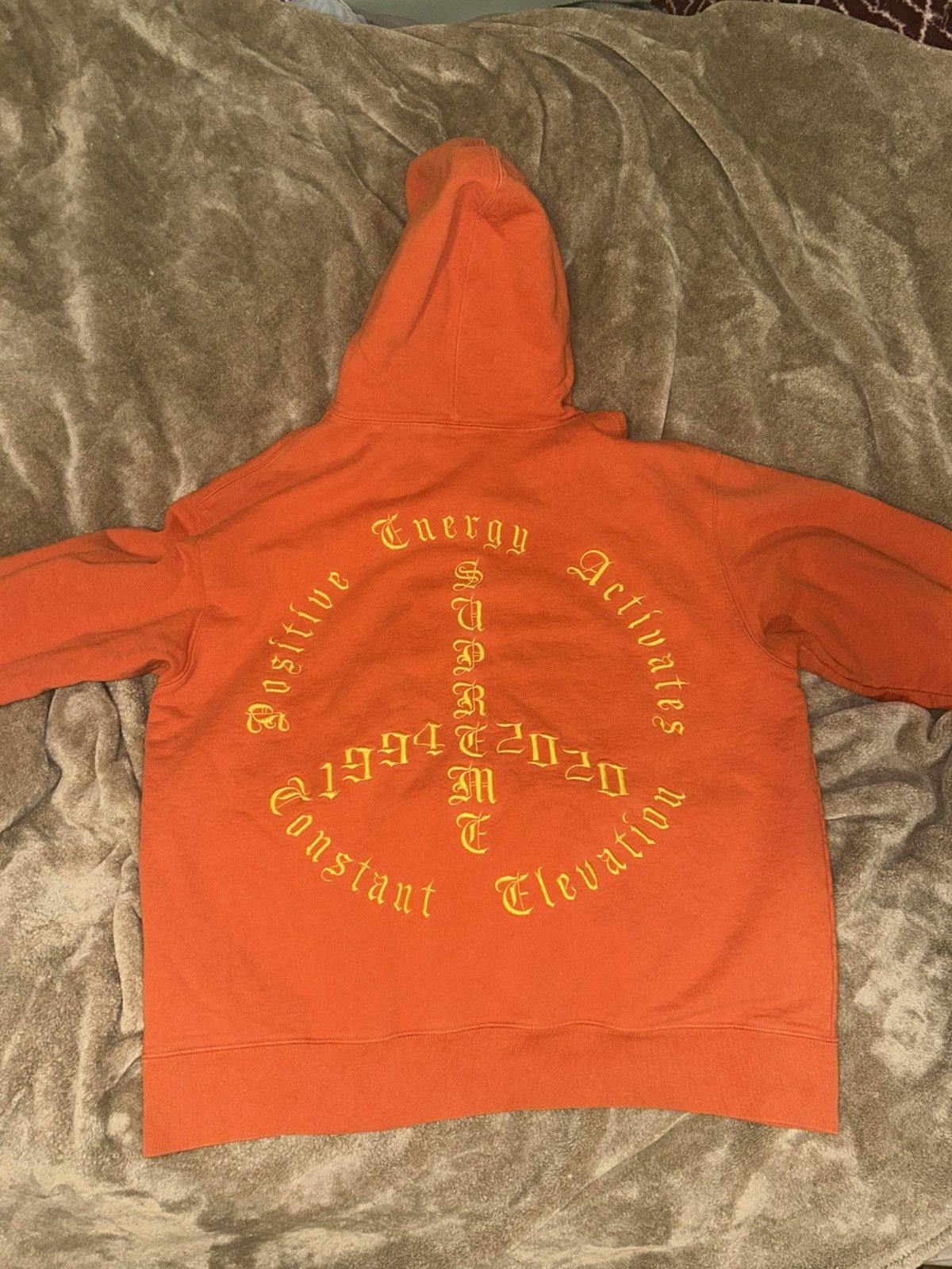 Supreme Supreme Peace Hooded Sweatshirt Size US XL / EU 56 / 4 - 4 Thumbnail
