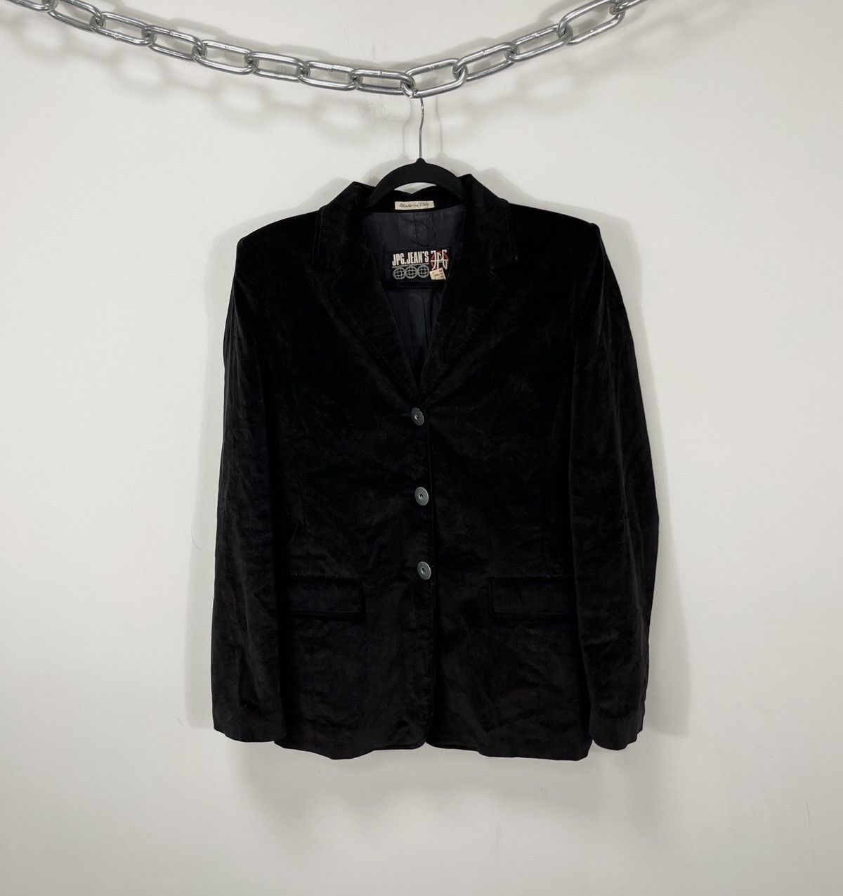 Jean Paul Gaultier Jean Paul Gaultier Velvet Vintage Rare Women’s Blazer Jacket Size L / US 10 / IT 46 - 1 Thumbnail