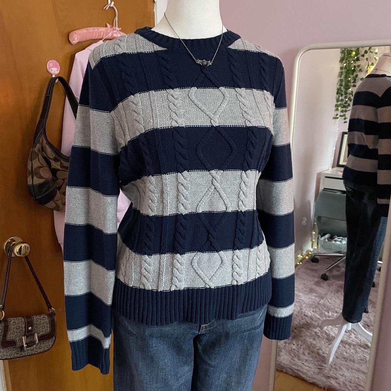 Vintage 2000’s Ralph Lauren striped long sleeve top