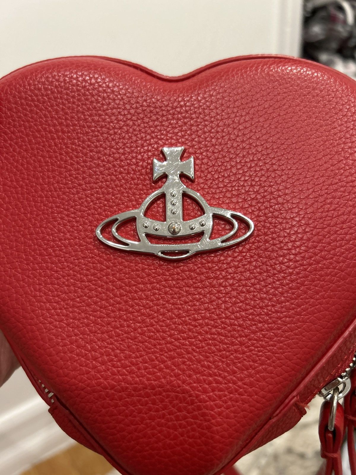 Vivienne Westwood Vivienne Westwood red leather crossbody bag Size ONE SIZE - 3 Thumbnail