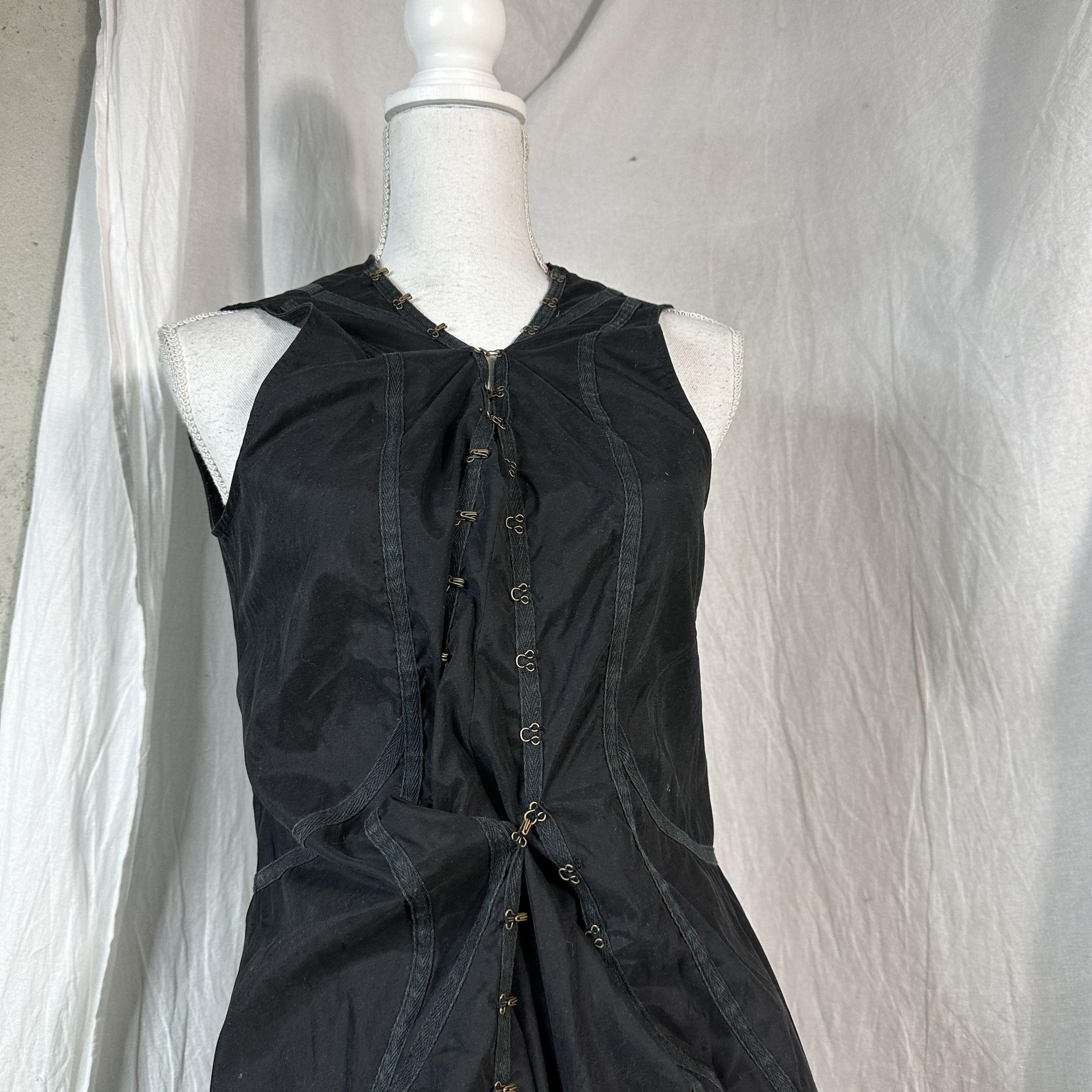 Vintage Asymmetrical Dress Vintage Avant Garde Size M / US 6-8 / IT 42-44 - 3 Thumbnail