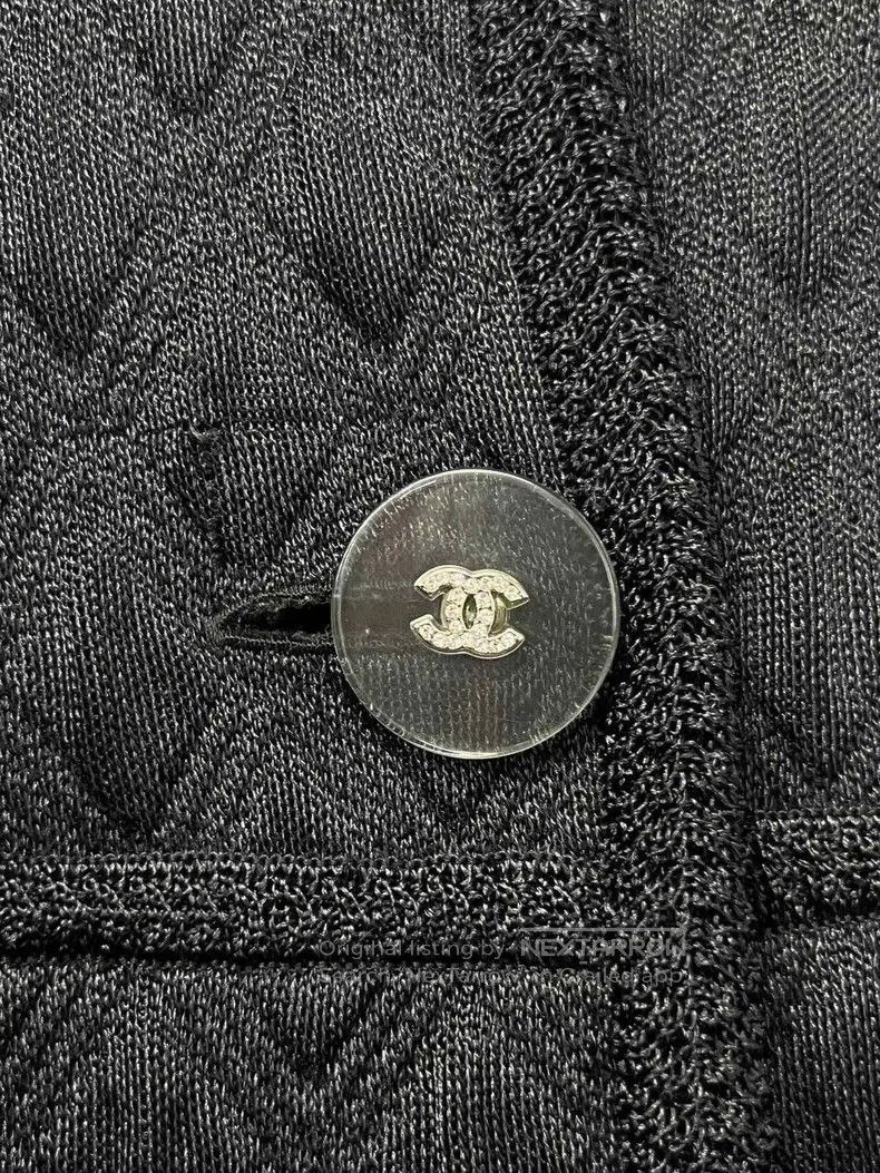 Chanel Chanel Metiers D'Art Black Quilted Coat. Size US M / EU 48-50 / 2 - 4 Thumbnail