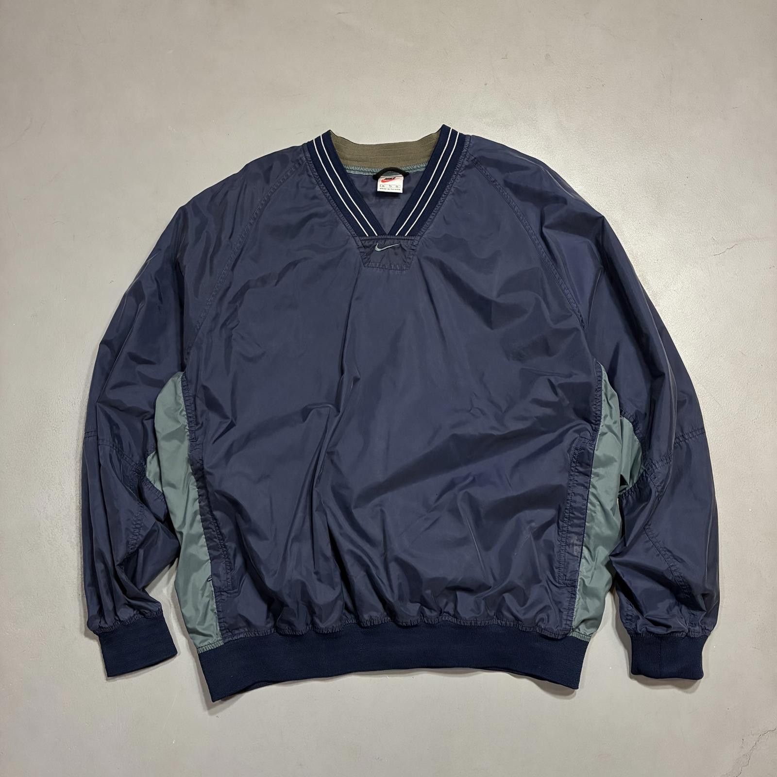 Nike Vintage 90s Nike Men's Nylon Pullover Golf Windbreaker Size US XL / EU 56 / 4 - 1 Thumbnail