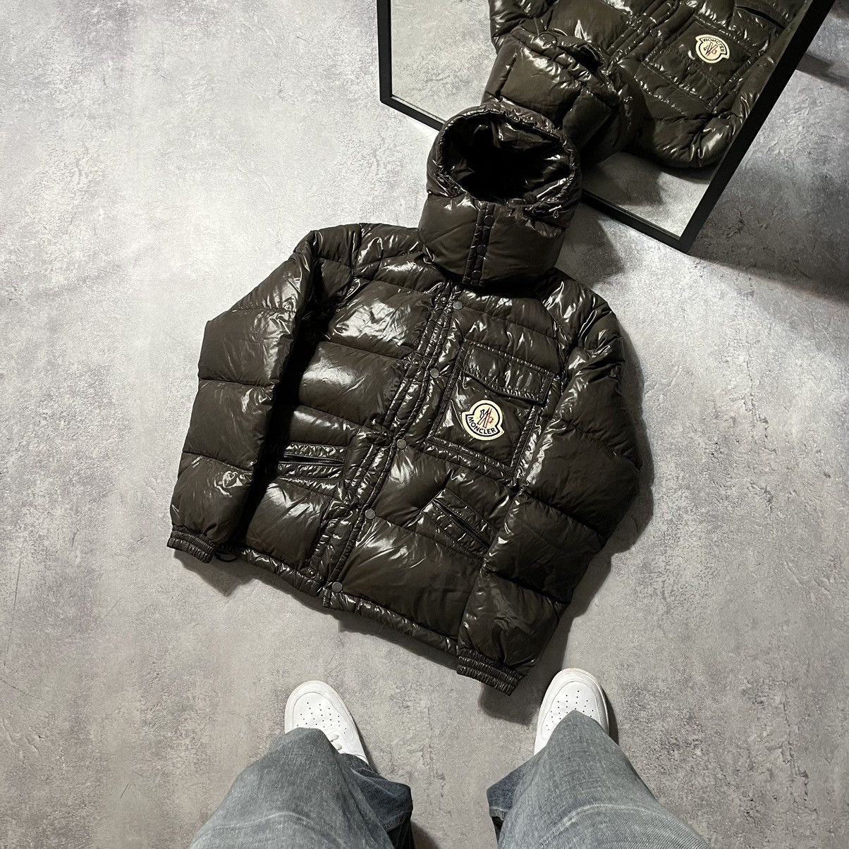 Moncler Moncler Gamme Bleu Thom Browne Moncler Gamme Bleu Beaver Fur Trimmed Down Padded Jacket Grailed