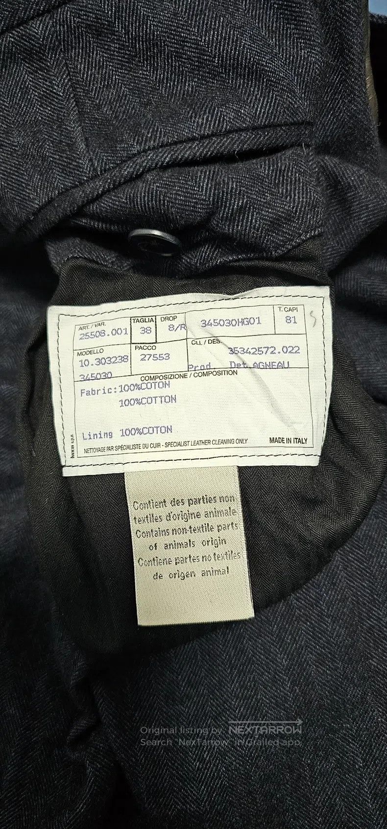 Hermes Hermes Patch leather casual long pants Size 25" / US 0 / IT 36 - 9 Thumbnail