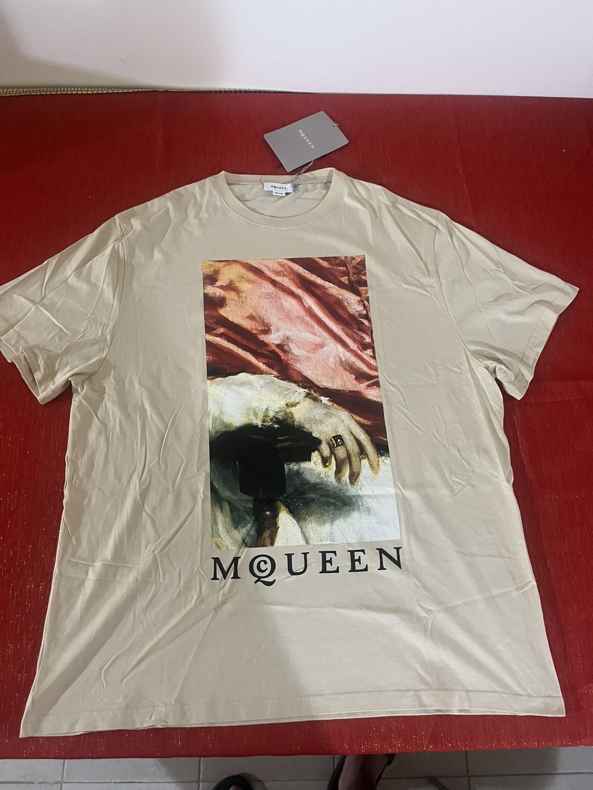 Alexander McQueen Alexander Mcqueen Velazquez Pope Print T-Shirt Sz XXL Size US XXL / EU 58 / 5 - 13 Thumbnail