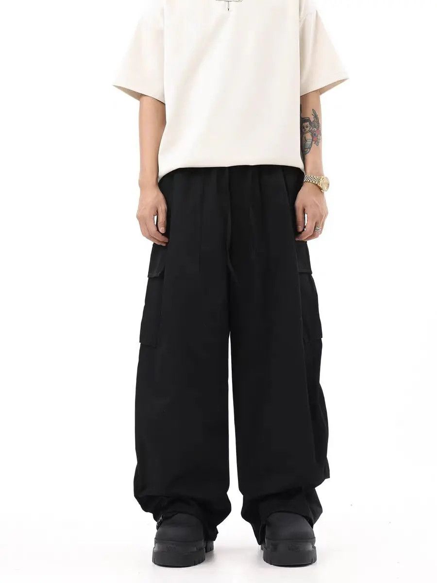Designer × Japanese Brand Vintage Streetwear Hip Hop Loose Casual Pants Size US 33 - 1 Thumbnail