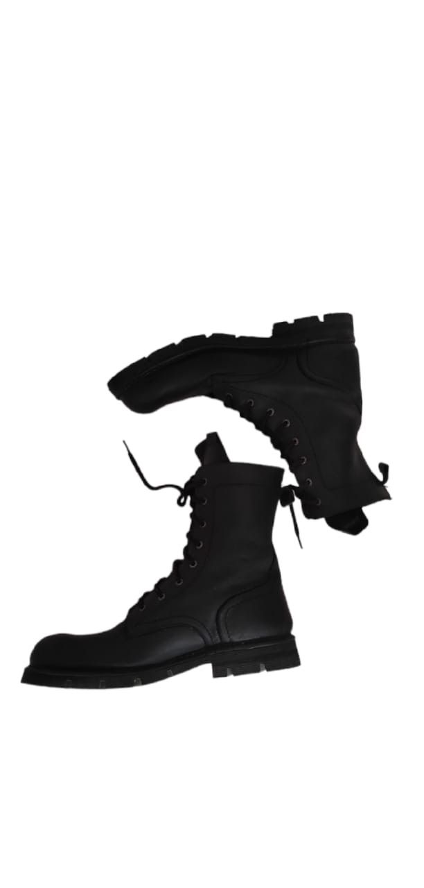 New Rock New Rock Reactor Leather Mid Calf Boots Made Spain SZ US 16 Size US 15 / EU 48 - 2 Thumbnail