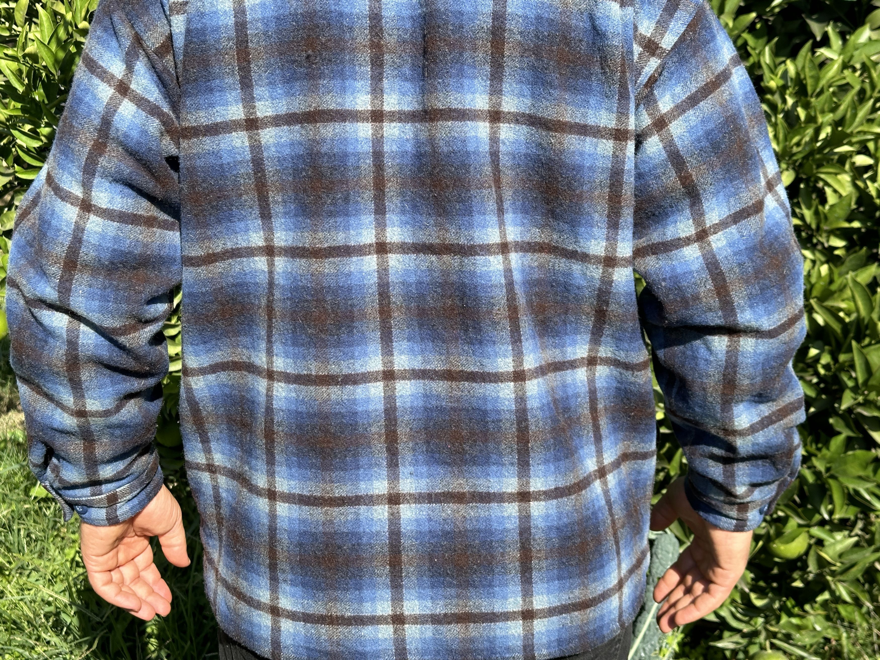 Patagonia Patagonia Fleece Bomber Tartan Check Flannel Size M 48 50 Size US M / EU 48-50 / 2 - 12 Thumbnail