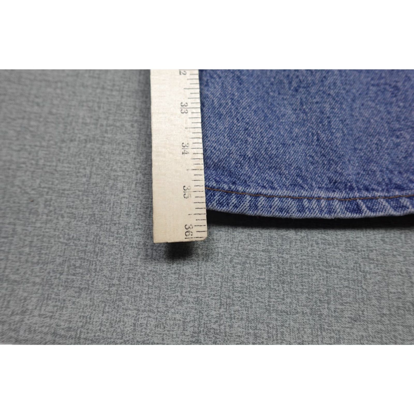 Levi's Levi's 550 Jeans Blue Dark Wash 36x36 Regular Mens Vintage USA Made In USA Stretch Comfort Zipper 5-Pocket Denim Straight Size 36" Inseam 36" (USA) Size US 36 / EU 52 - 7 Thumbnail