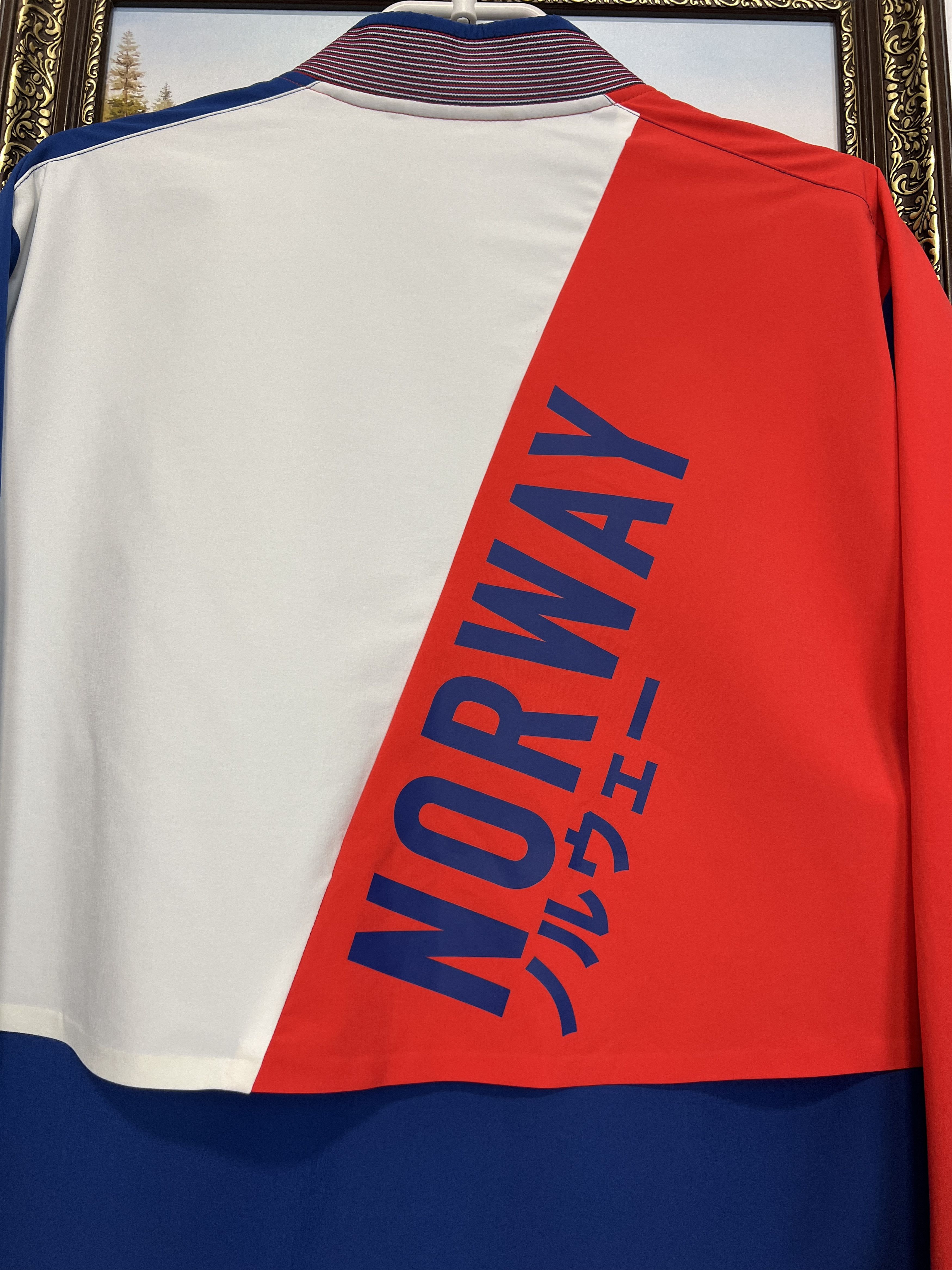 Puma Norway Tokyo 2020 Olympics Lightweight Jacket Track Top Rare Size US M / EU 48-50 / 2 - 12 Thumbnail