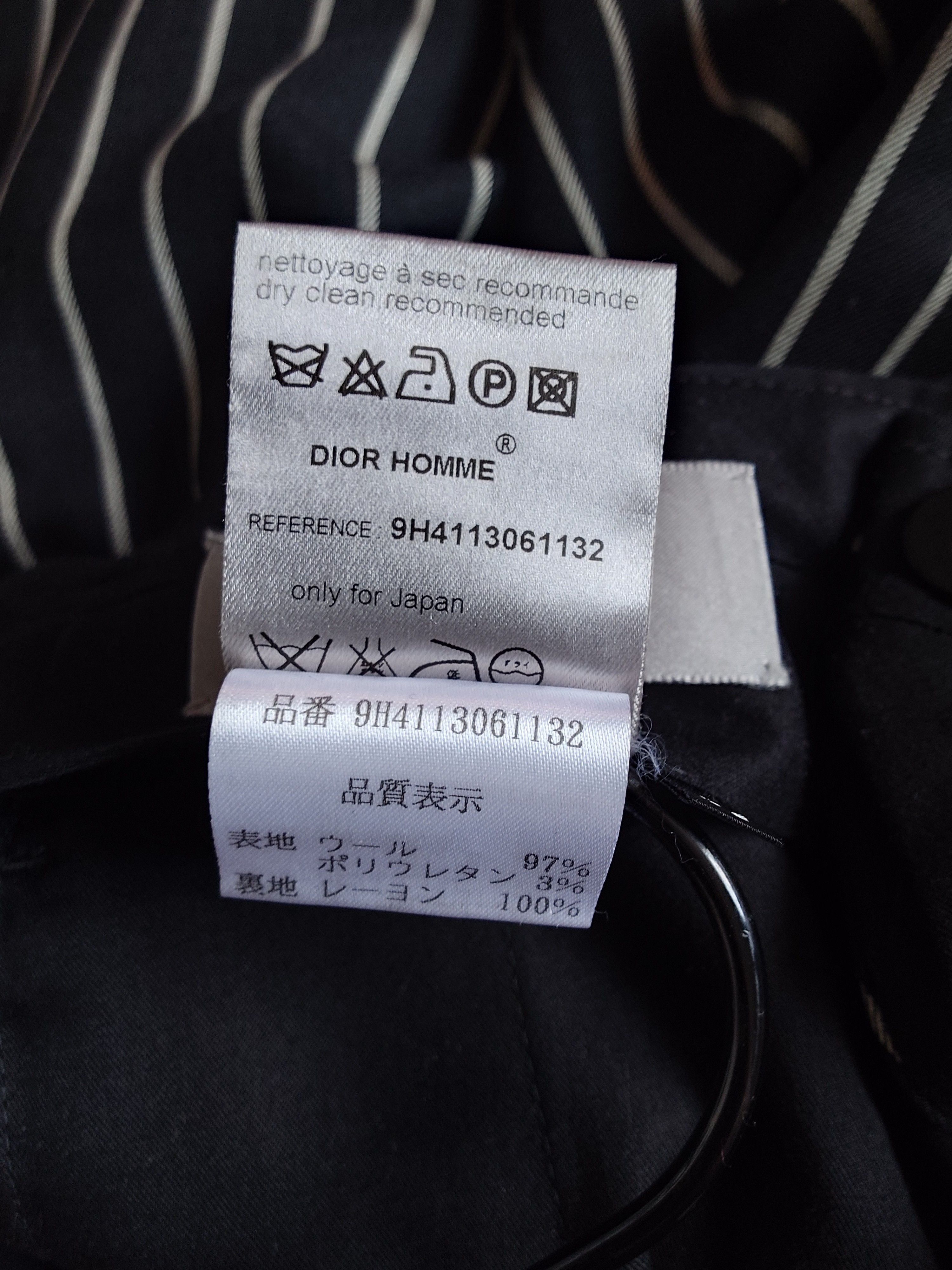 Dior Dior HOMME AW09 Zipper Trousers Size US 26 / EU 42 - 4 Thumbnail