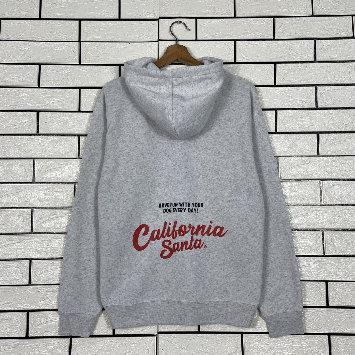 Japanese Brand California Santa Big Print Hoodie Size US M / EU 48-50 / 2 - 7 Thumbnail