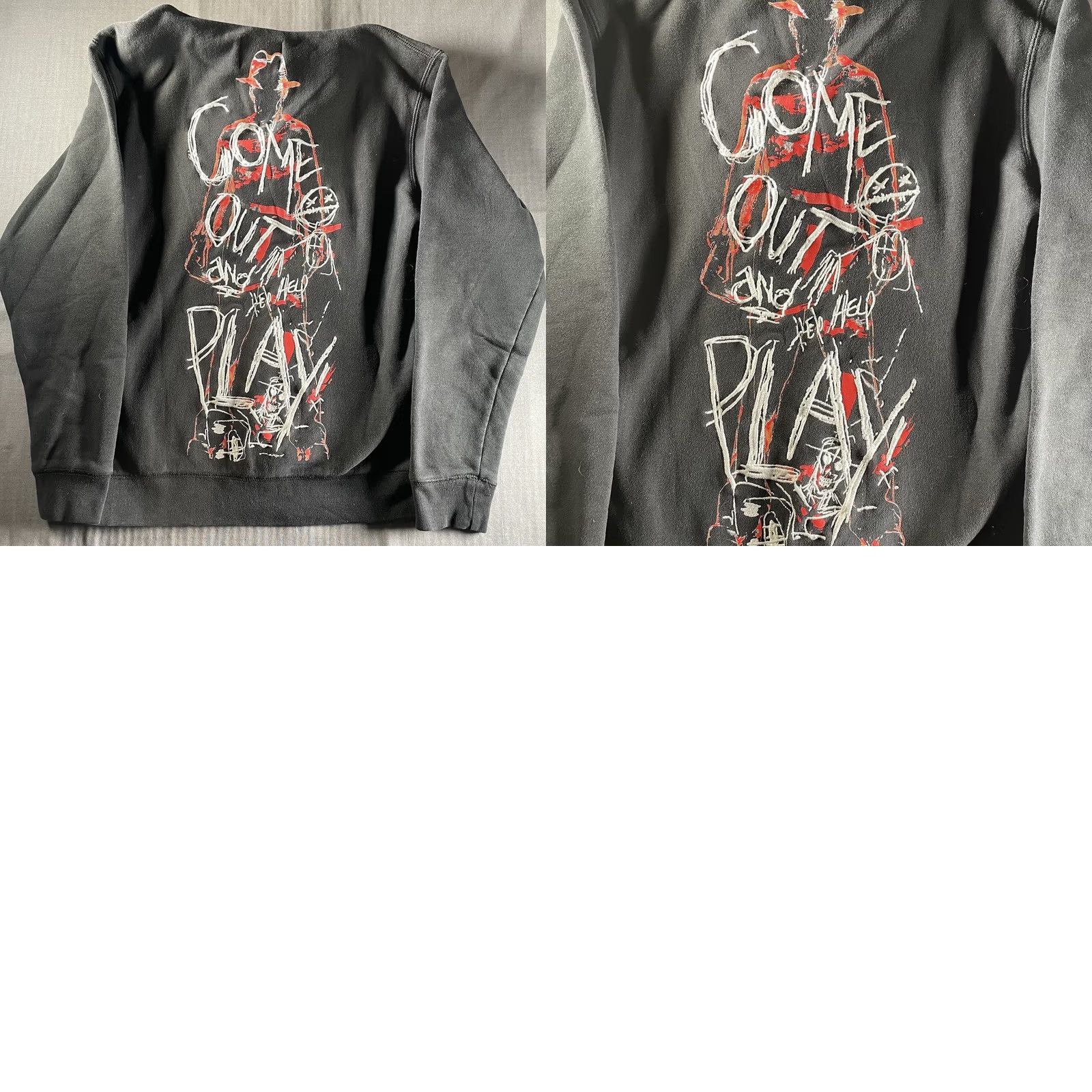 Palace A Nightmare On Elm Street Hoodie Mens M Shoe Palace Black Pullover Freddy Kreuger Size US M / EU 48-50 / 2 - 8 Thumbnail