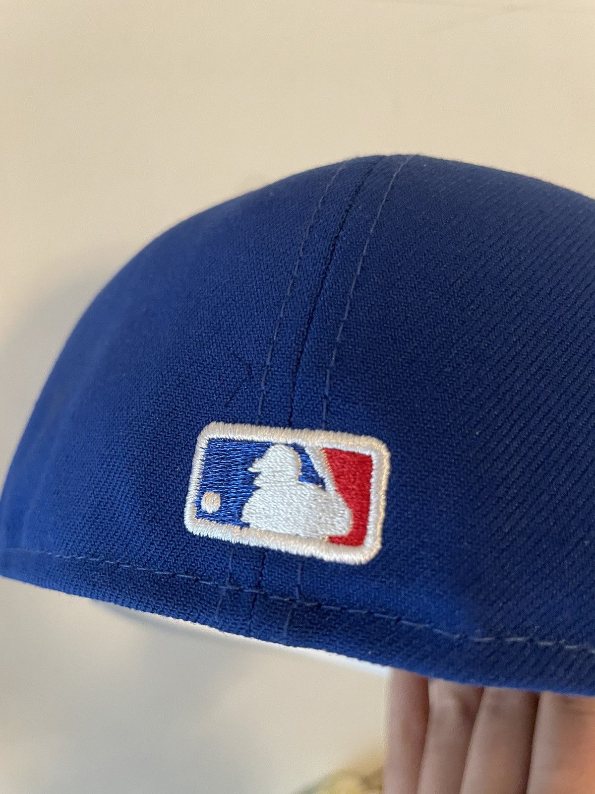 New Era New Era 59fifty EXCLUSIVE Los Angeles DODGERS7 1/8 TOPPERZ Size ONE SIZE - 4 Thumbnail