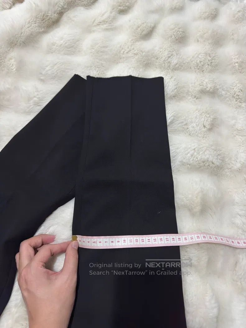 Saint Laurent Paris Saint Laurent Paris Men's Wool Suit Pants Size US 30 / EU 46 - 7 Thumbnail
