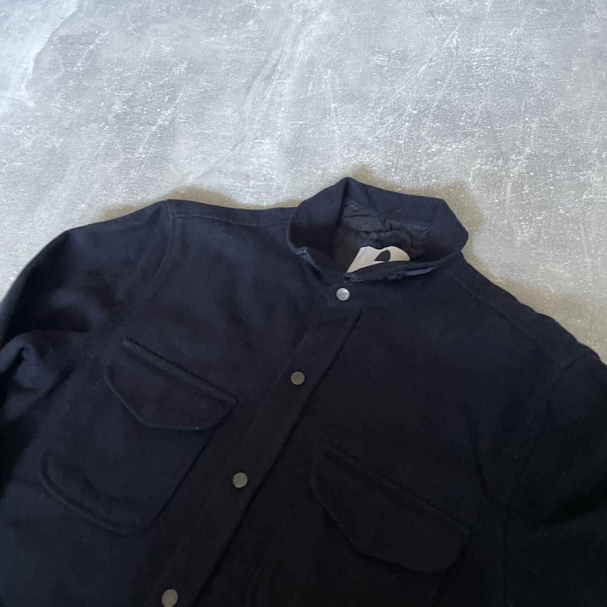 NN07 NN07 Lerik bomber jacket apc old Jonas Overshirt Boiled Wool Size US M / EU 48-50 / 2 - 2 Thumbnail