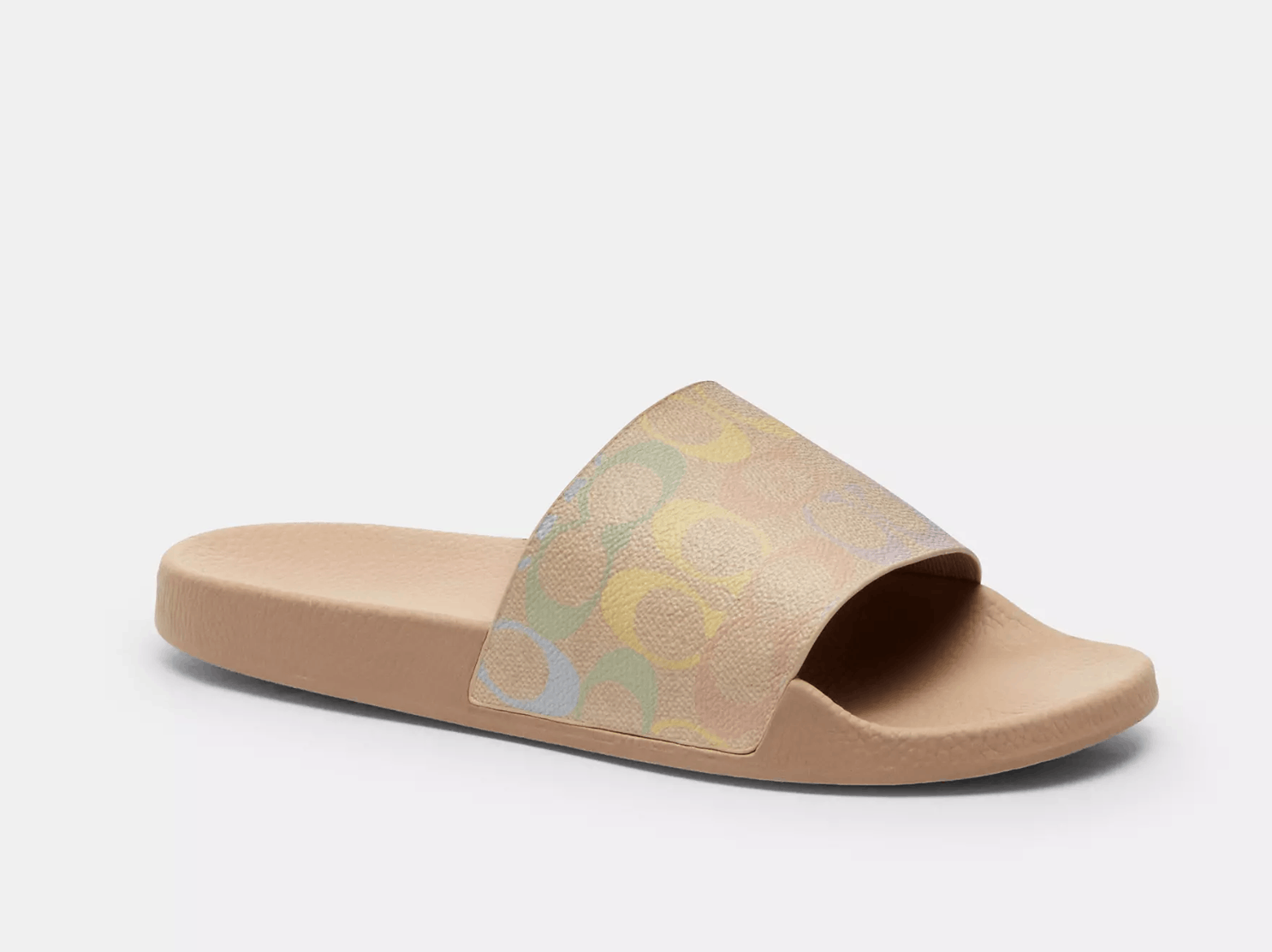 Coach Udele Sport Slide In Signature Canvas CCO03 Size US 7 / IT 37 - 7 Thumbnail