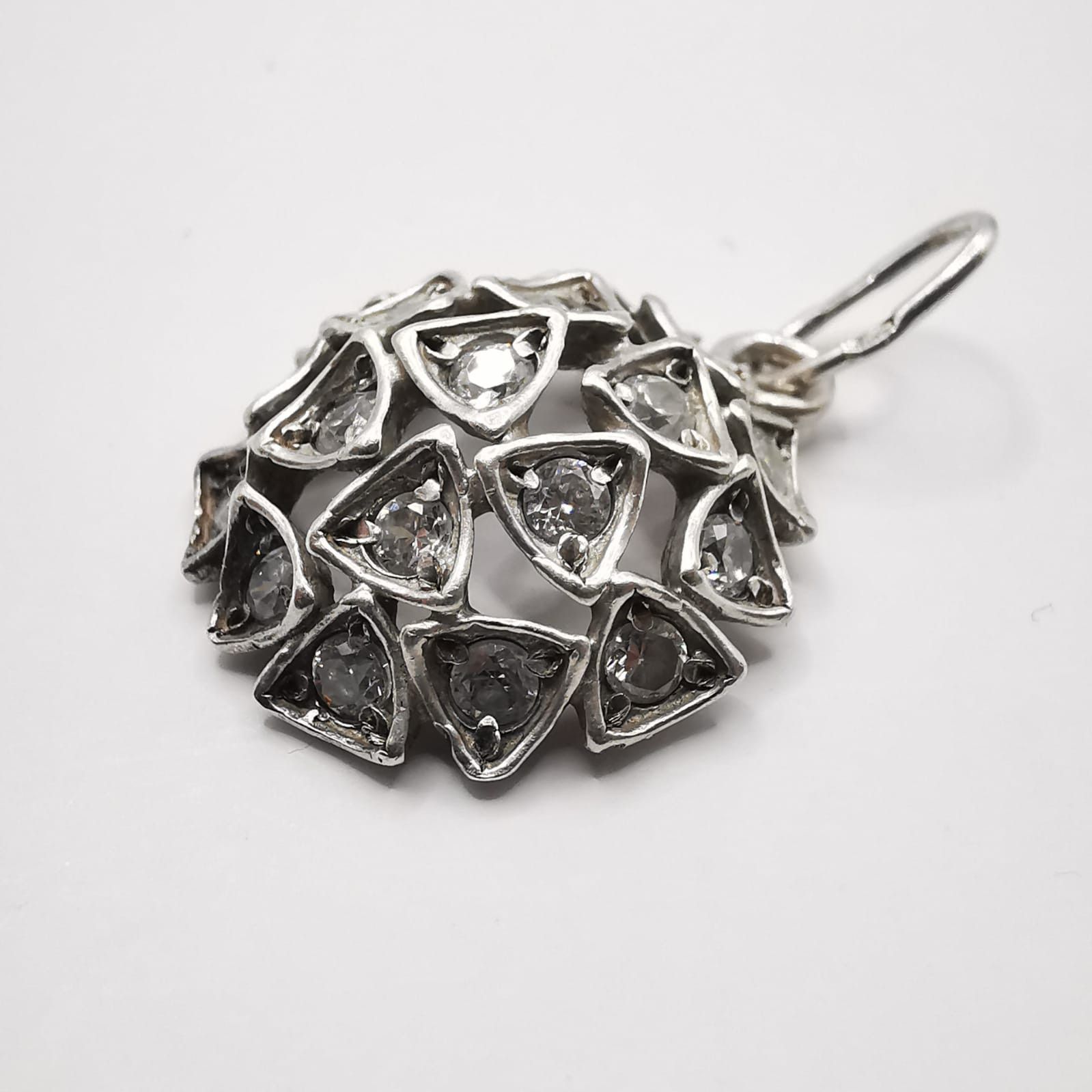 Vintage Vintage Pendant 925 Sterling Silver Jewelry 4,30g Size ONE SIZE - 8 Thumbnail