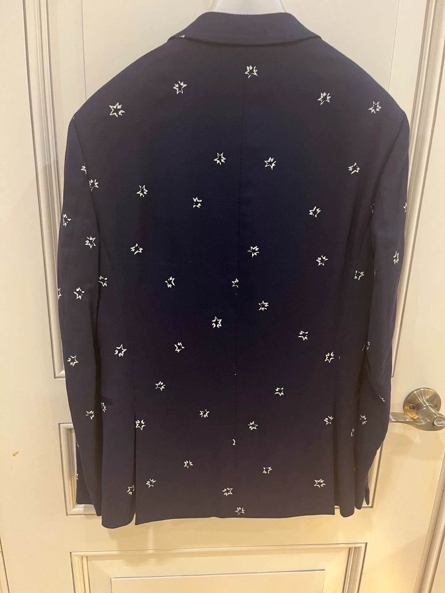 Neil Barrett Neil Barrett Classic Star Navy Blazer Size US M / EU 48-50 / 2 - 6 Thumbnail