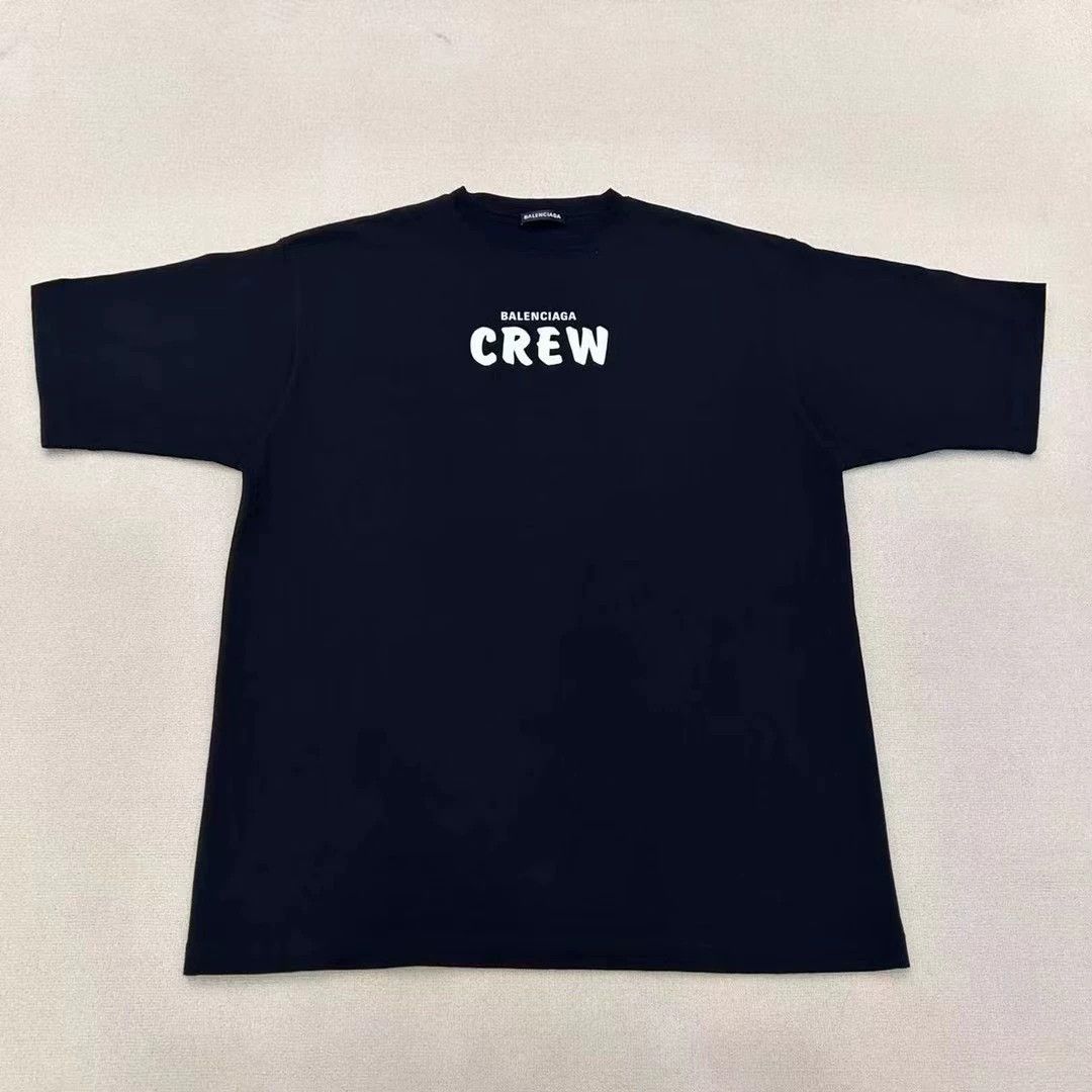Balenciaga Balenciaga Crew Short Sleeves Size US S / EU 44-46 / 1 - 1 Thumbnail