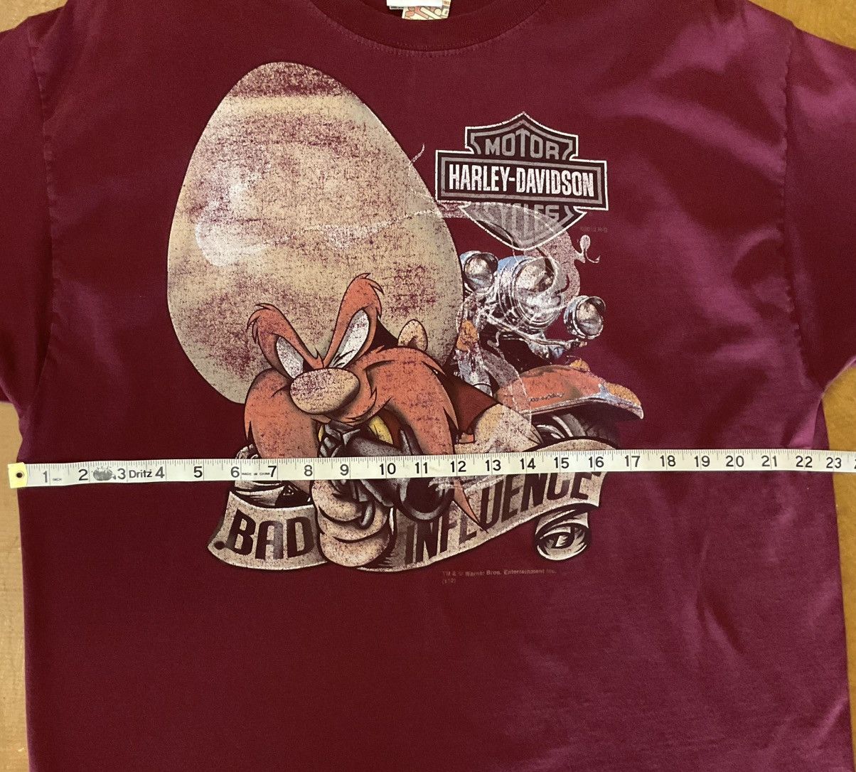 Hanes Vintage Harley-Davidson “Bad Influence” Tee Size US XL / EU 56 / 4 - 4 Thumbnail