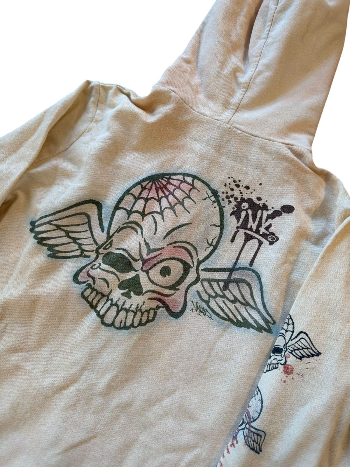 The Great China Wall *RARE* 90s VINTAGE THE GREAT CHINA WALL TGCW HOODIE INK LA Size L / US 10 / IT 46 - 19 Thumbnail