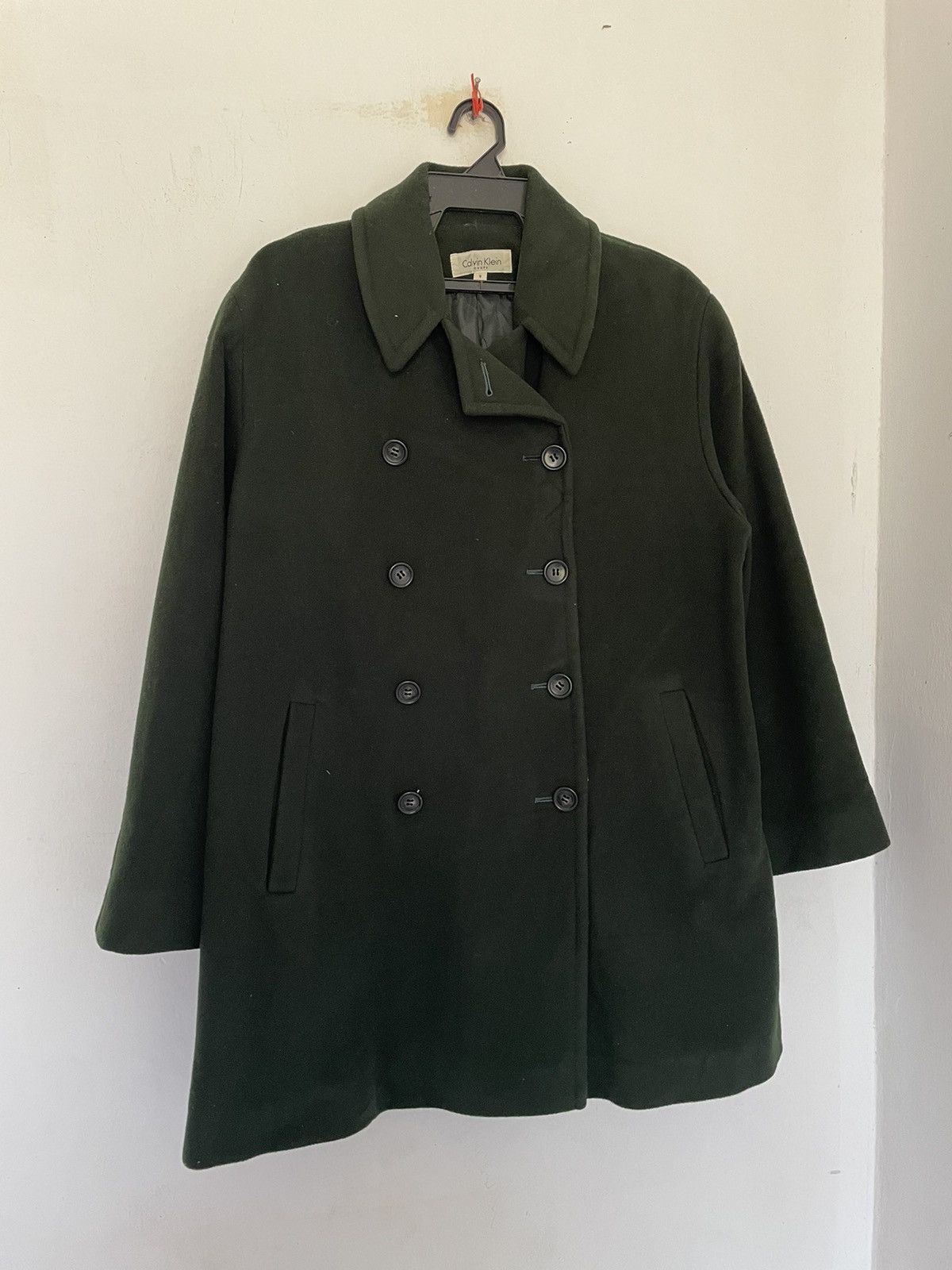 Calvin Klein × Designer CALVIN KLEIN TOPCOAT GREEN COLOURWAY Size US L / EU 52-54 / 3 - 1 Thumbnail
