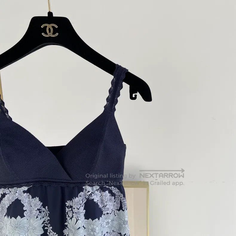 Hermes Hermes Patterned Camisole Top Size XXS / US 00 / IT 34 - 3 Thumbnail