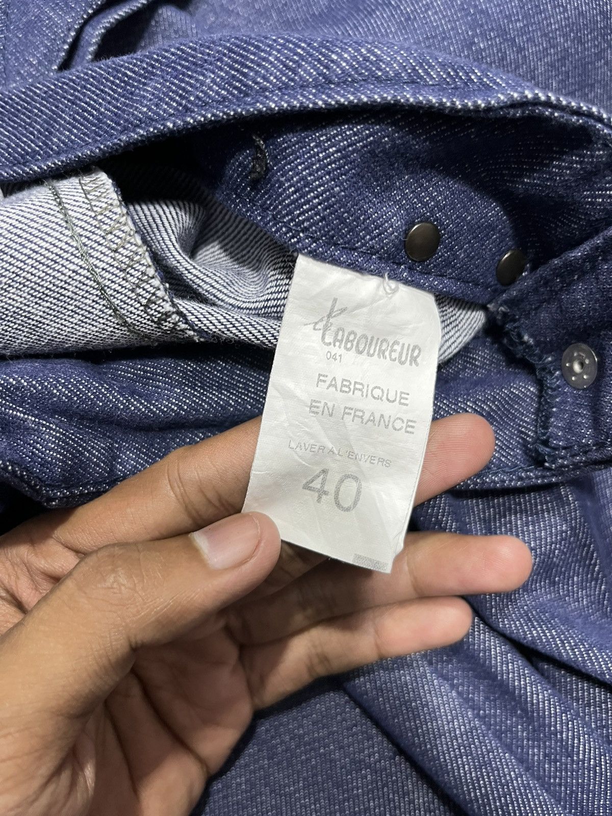 Le Laboureur Le Laboureur Denim Workwear Pants Size US 30 / EU 46 - 5 Thumbnail